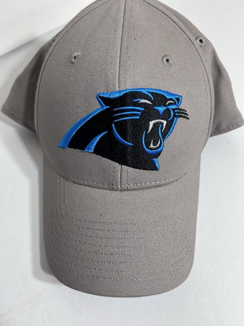Carolina Panthers NFL Team Apparel Adult Adjustable Gray Hat One Size NWT